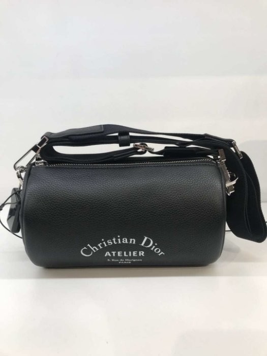 Dior Christian Dior Pochette Roller 黑色圓筒包