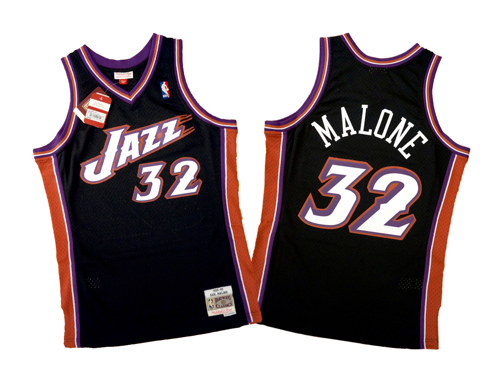 Mitchell & Ness 猶他爵士隊 Karl Malone 1998-1999 復刻 Swingman 球衣