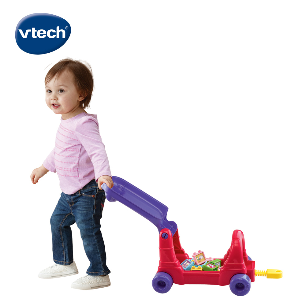 Vtech 4合1智慧積木學習車(3色可選)