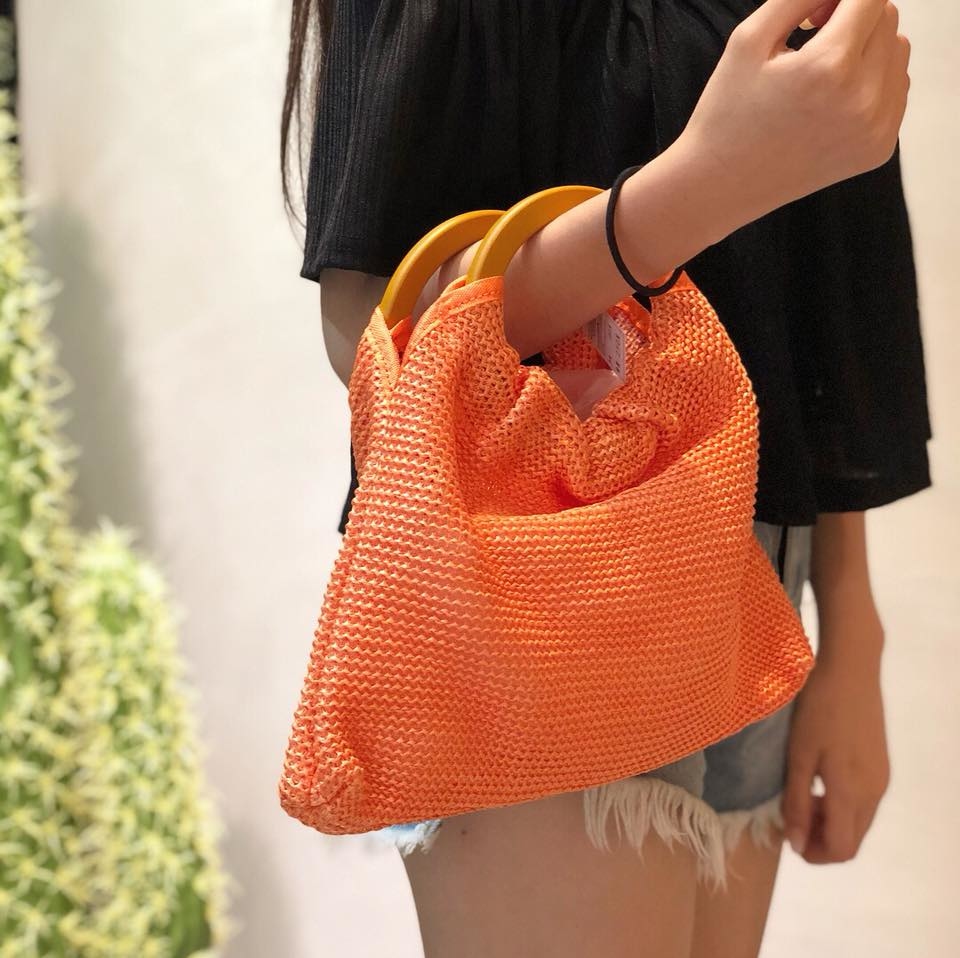 春夏款多色編織包