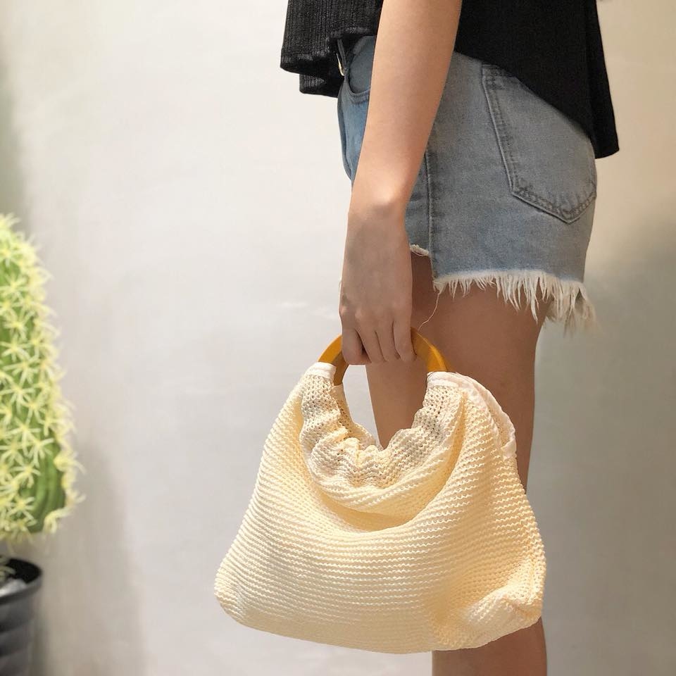 春夏款多色編織包