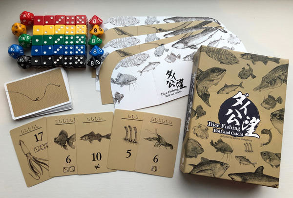 太公望 Dice Fishing Roll and Catch 繁體中文版 送限定魚卡及一線雙鉤擴充