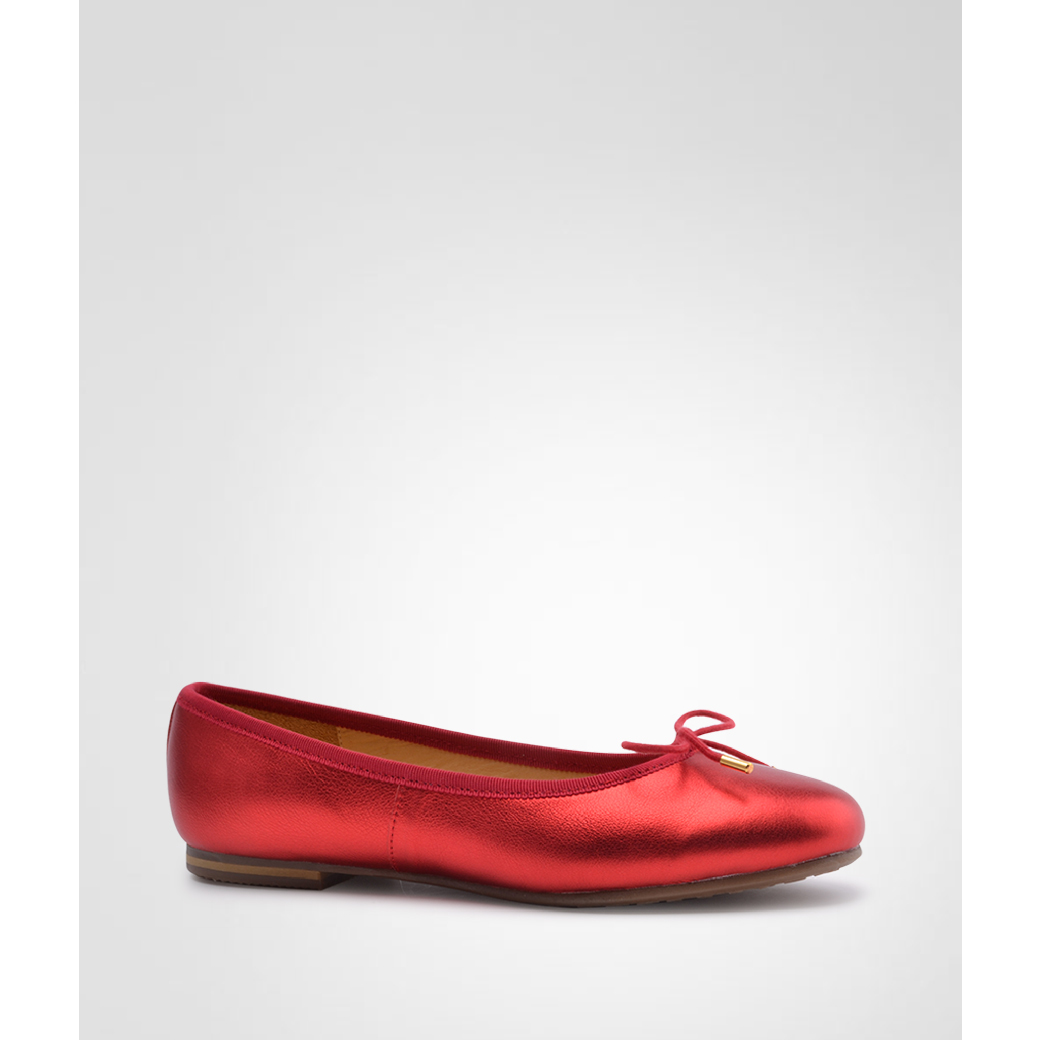 26801 紅箔 不分左右腳娃娃鞋