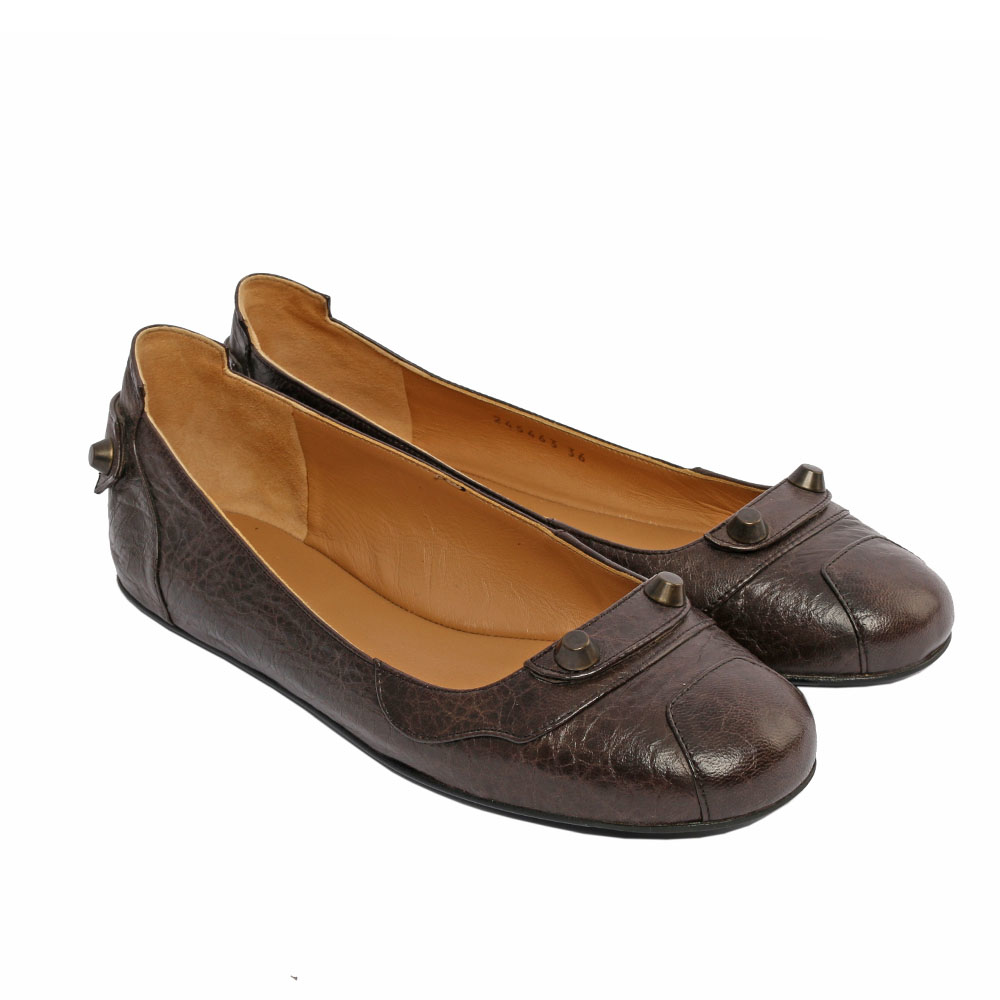 【BALENCIAGA】Classic Moccasin平底娃娃鞋