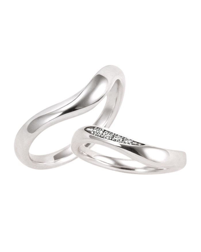 Angerosa - Leman PT950 鉑金 結婚戒指