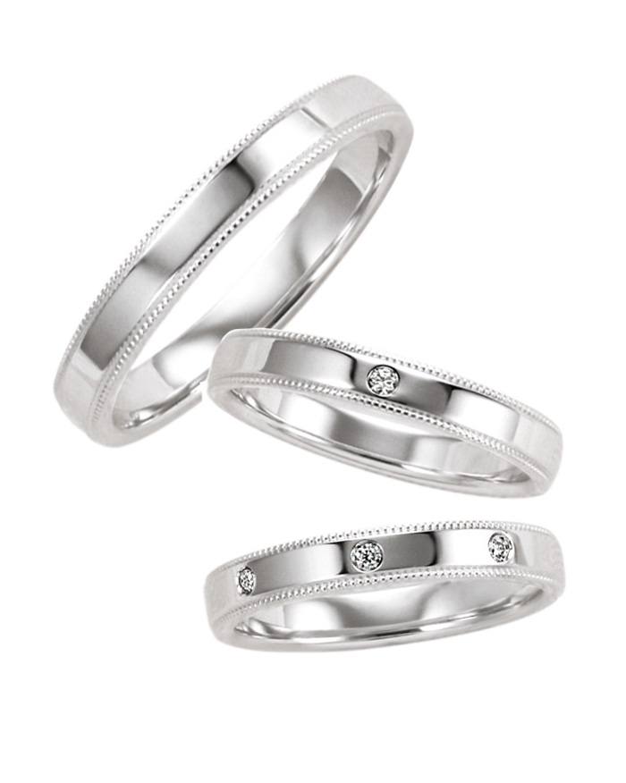 Angerosa - Amigão PT950鉑金 結婚戒指