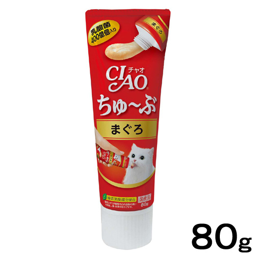 日本CIAO 400億乳酸菌小食 - 金槍魚味 80g