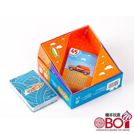 接車龍 Trafficars 附中文說明書 俄羅斯數學桌遊