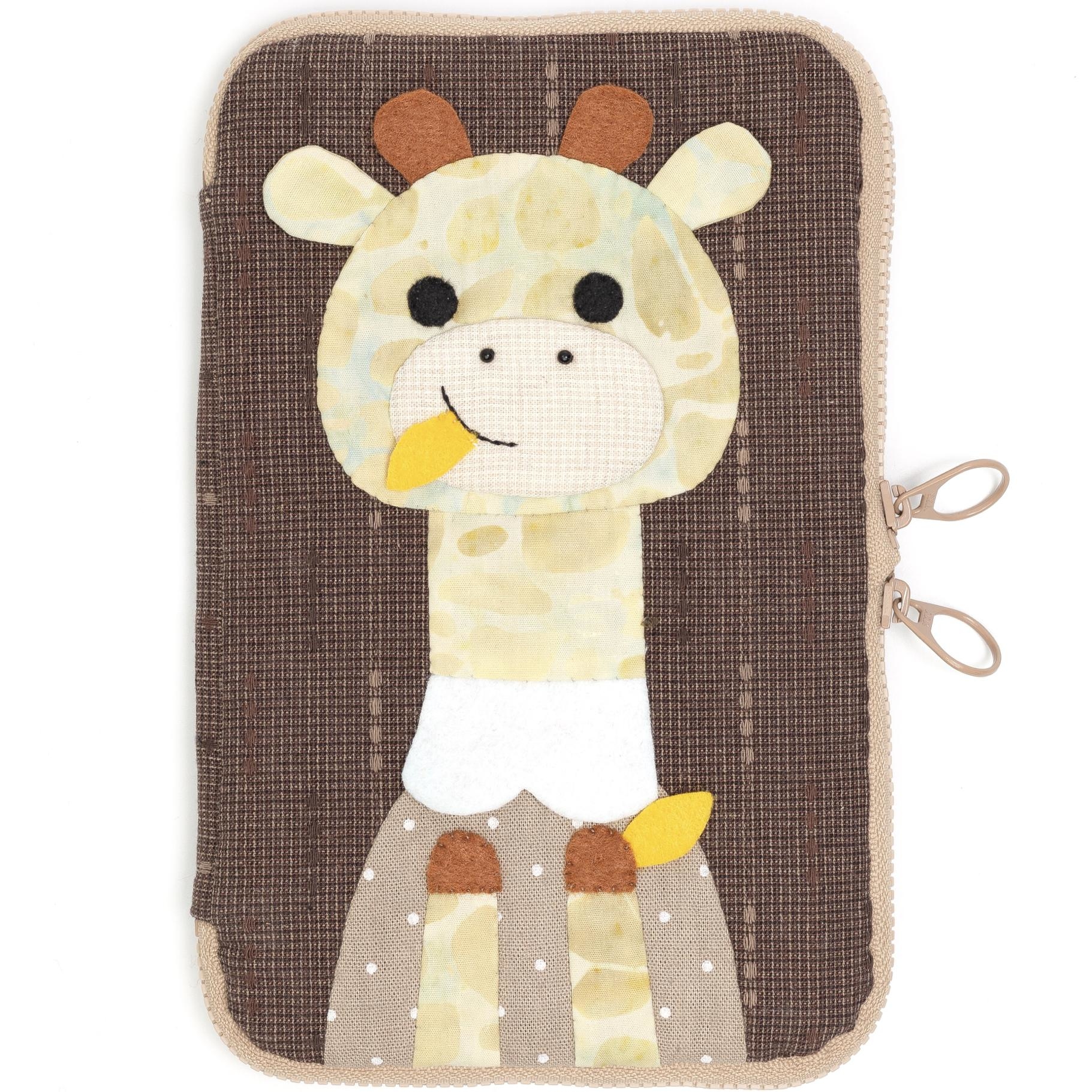 販售原尺寸【紙型】(樂咖長頸鹿收納包)