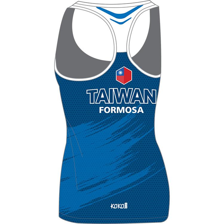 《台灣熱情II》路跑背心-女版