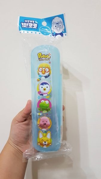 韓國 pororo 餐具盒/收納盒