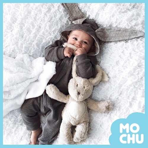 月兔針織包屁衣(四色)