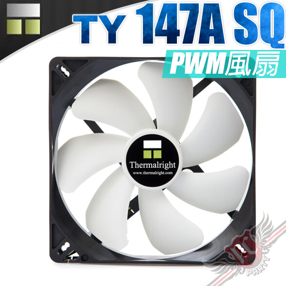 PC PARTY 利民 Thermalrigh TY-147A SQ 14公分 PWM風扇