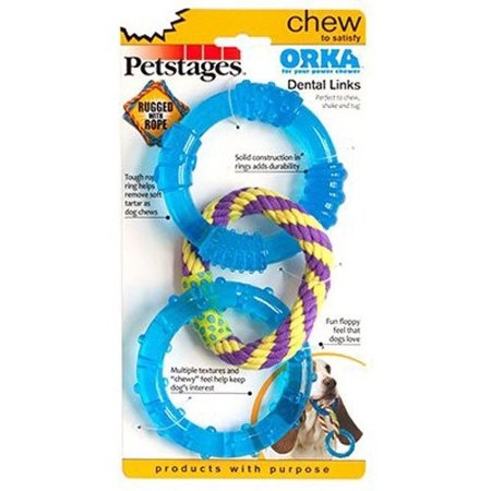 PETSTAGES ORKA DENTAL LINKS