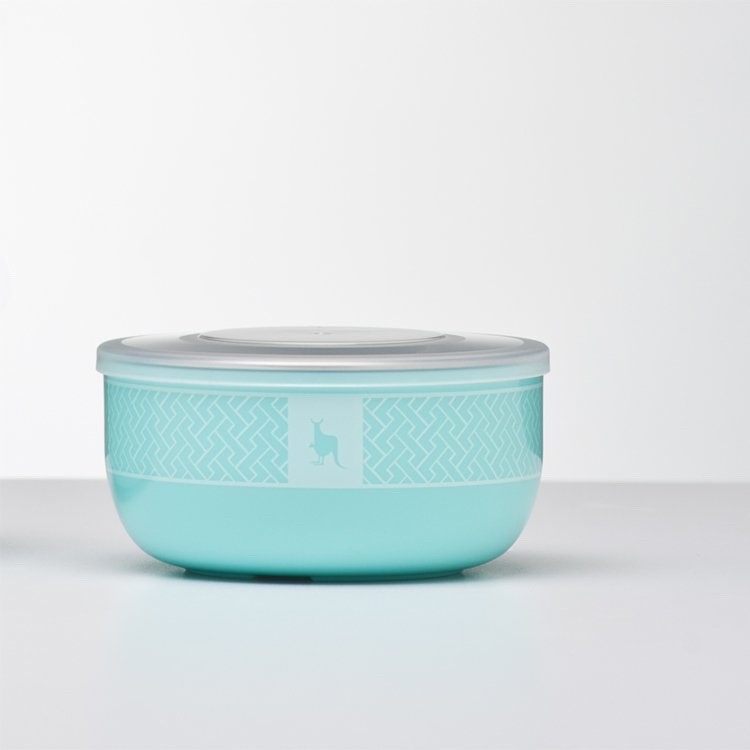 美國 Kangovou小袋鼠不鏽鋼安全點心碗