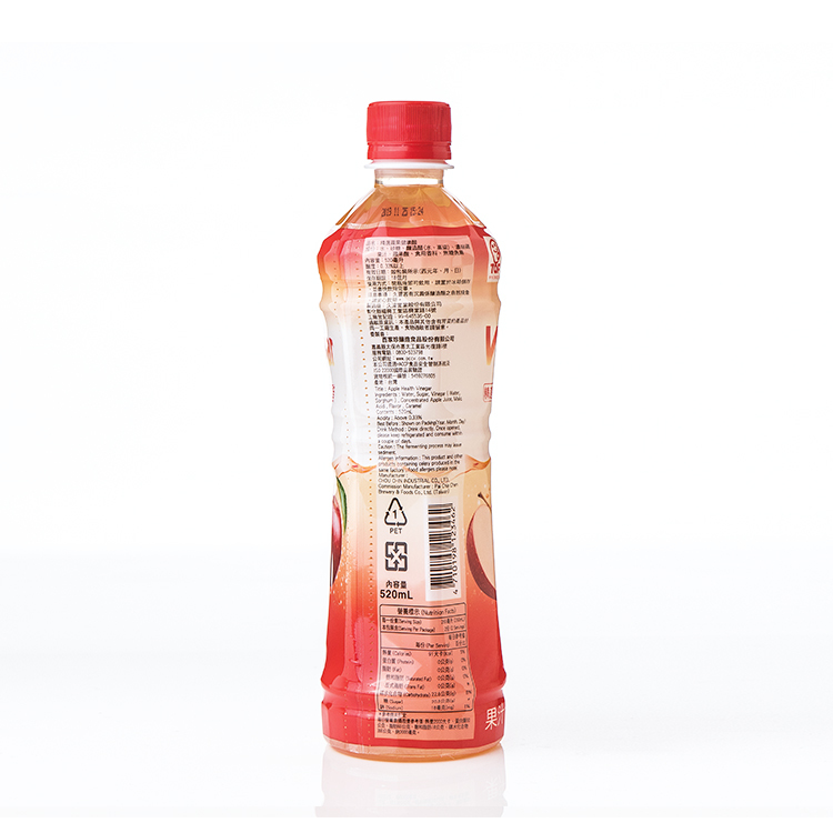 精選蘋果醋 (520mL*12入/箱)
