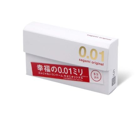 Sagami 0.01 安全套(5個入)