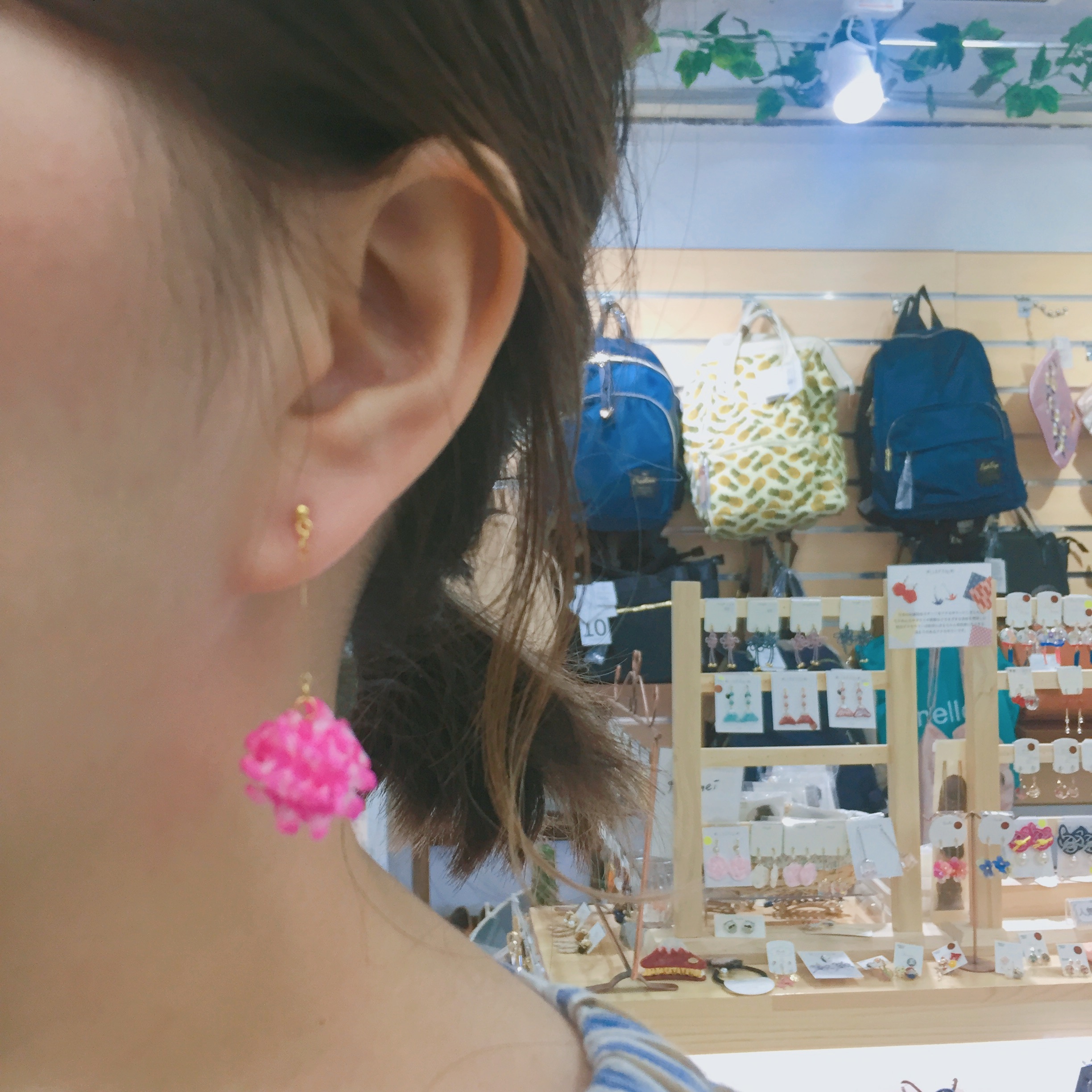 [網站限定優惠]Gargle 日本絹玉POMPOM球耳環