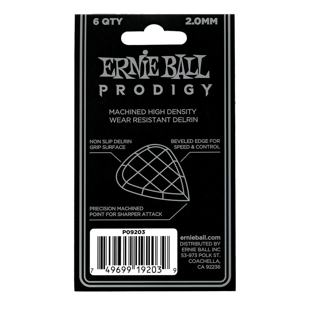 Ernie ball Prodigy Pick mini 2.0mm 彈片 PO9202