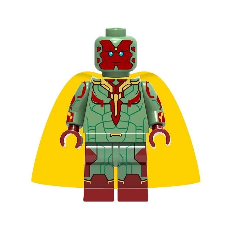 Vision Marvel SuperHeroes Minifigs Fit Lego XH828