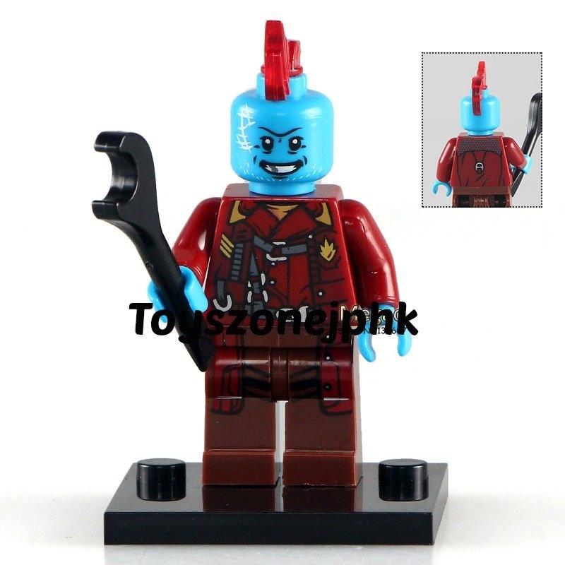 Lego best sale yondu minifigure