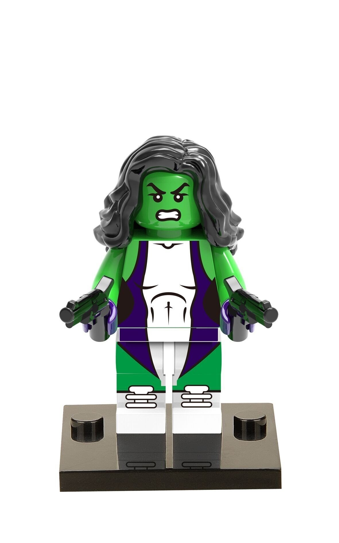 She Hulk Marvel SuperHeroes Fit Lego