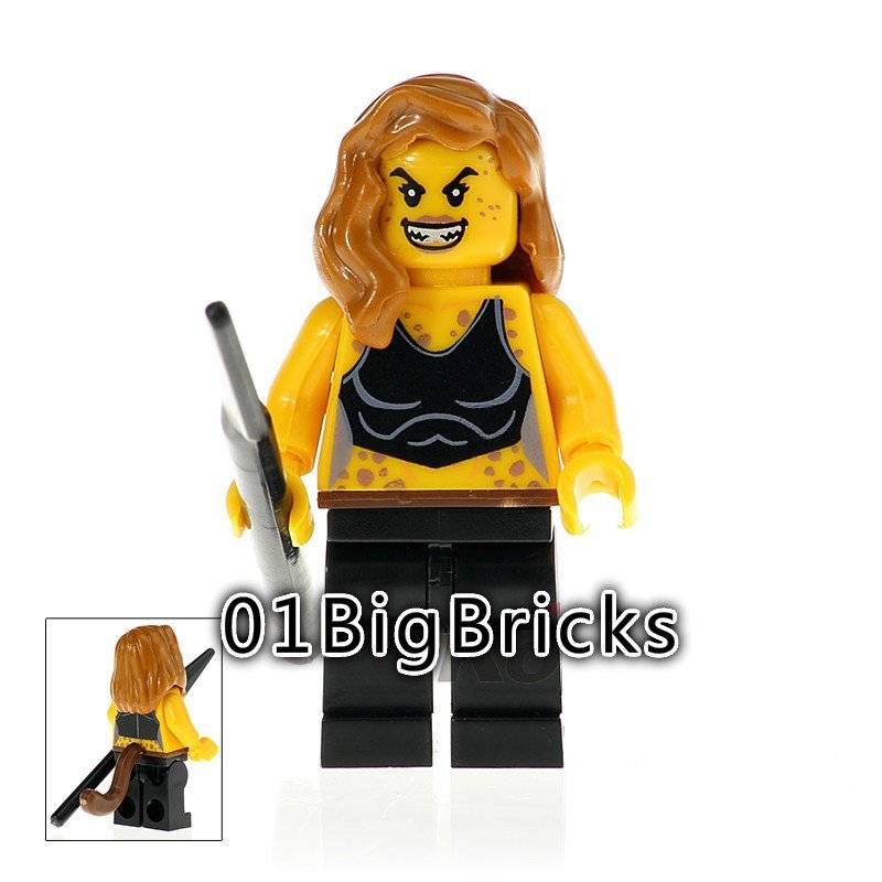 01 Big Bricks Custom Cheetah Mavrel DC SuperHeroes Minifigures Toy Mini figure Fit Lego Blocks PG433