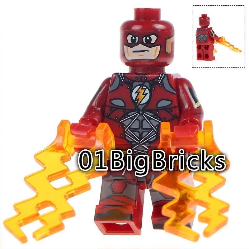 01BigBricks Custom Captain America Minifigure Fit Lego