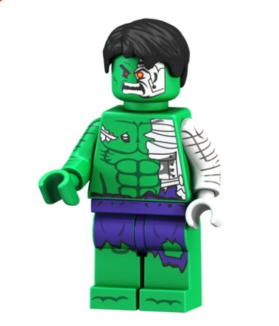 Lego best sale hulk custom