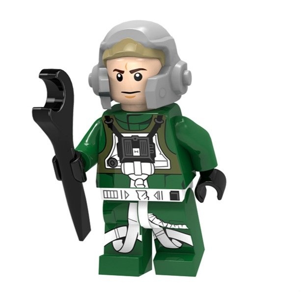 01BigBricks Rebel A Wing Pilot Minifigure Fit Lego