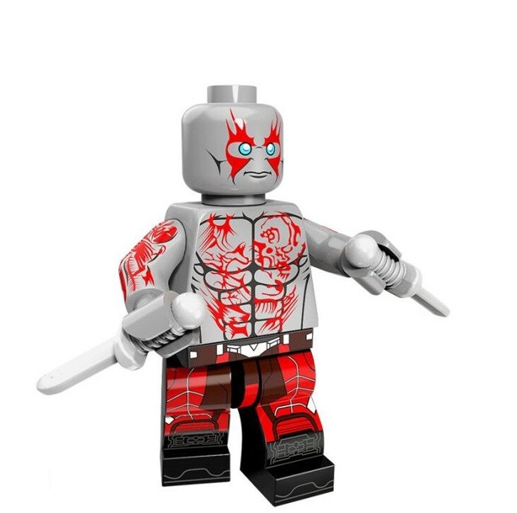 Drax best sale lego set