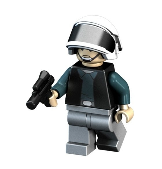 Rebel Pilot Custom Minifigure Star Wars Minifigures LEGO Compatible 
