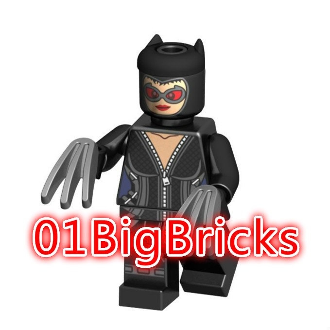 01BigBricks Custom Catwoman Batman Minifigure fit Lego