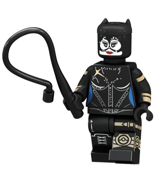 Lego discount catwoman minifigure