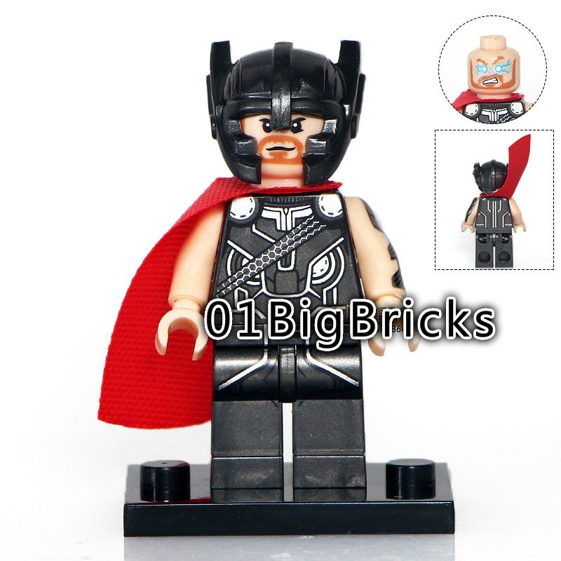 █ Buy 2 Get 1 Free █ Lady Thor Custom Mini Figure Minifigs Bricks WM6024 466 