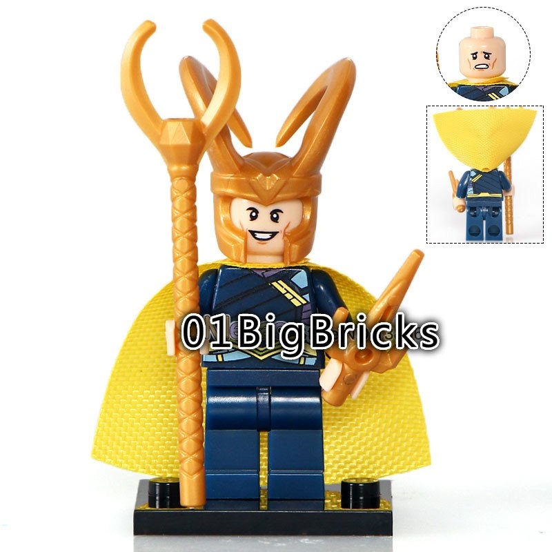 ⎡DRAGON BRICK ⎦ Custom Loki Minifigure 