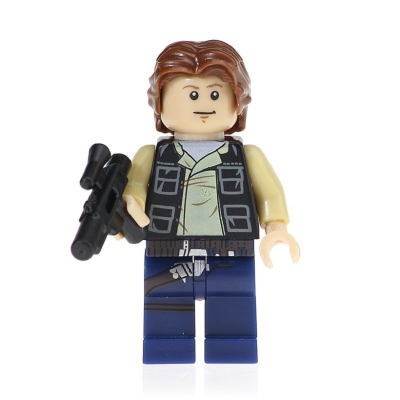 Lego han shop solo minifigure