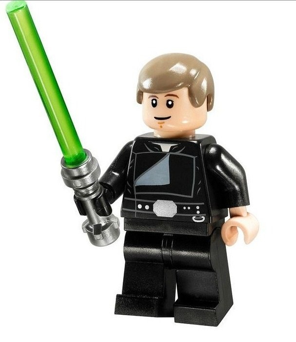 Luke skywalker best sale lego minifigure