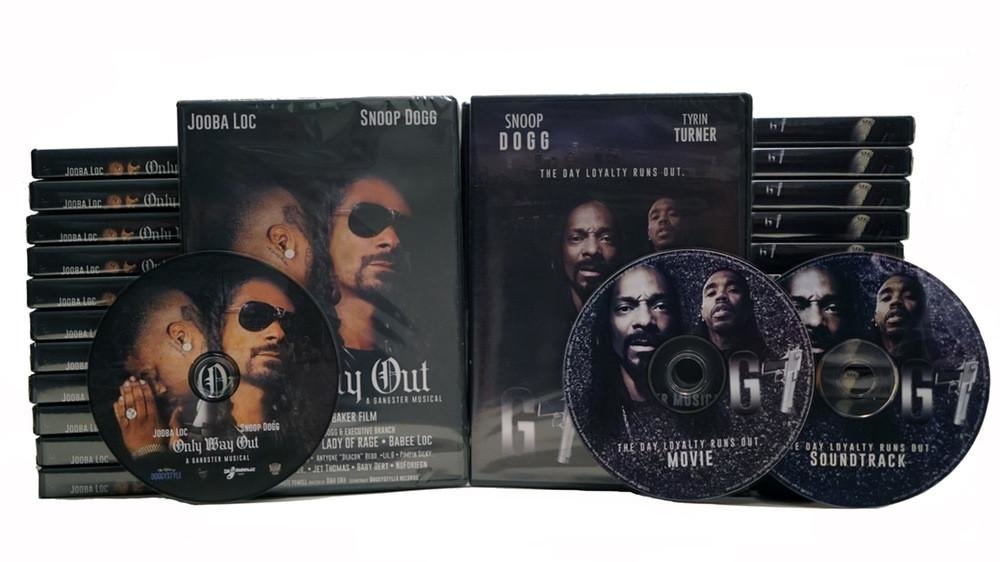 Snoop Dogg 史努比狗狗 Combo Pack: Only Way Out + G7 原裝進口DVD組合包
