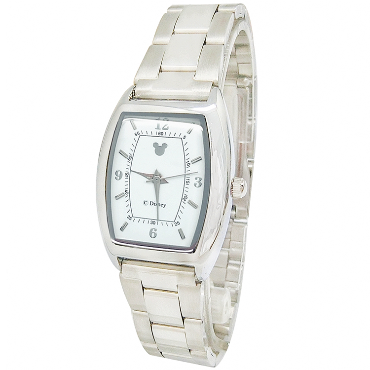 【迪士尼】米奇Mickey簡約鋼帶手錶（女款）