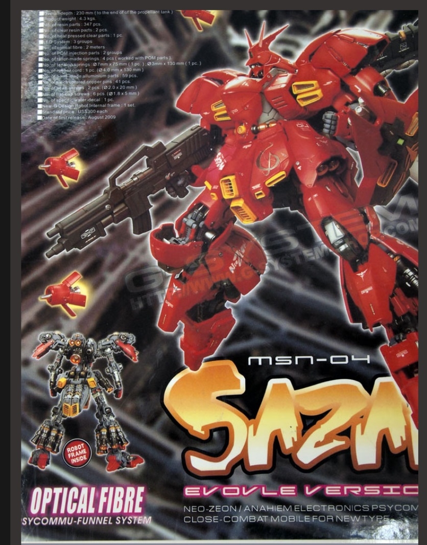 ⭐︎シバ⭐︎ Bandai Gundam Universe MSN-04 Sazabi 