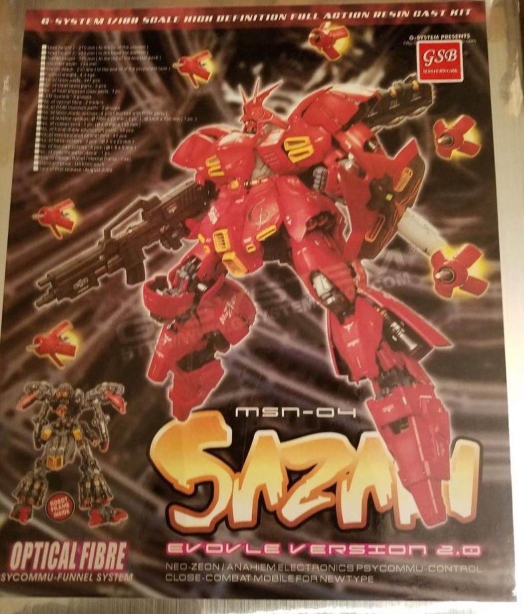 G-system 1/100サザビー　EVOVLE. version2.0 G-system 1/100 MSN-04 SAZABI EVOLVE VERSION 2.0 ] by PandaPuu