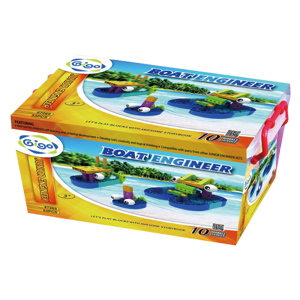 智高小工程師系列積木：航海冒險王