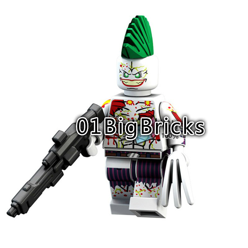 01 Big Bricks Custom Titan Joker Mavrel DC SuperHeroes Minifigures Toy Mini figure Fit Lego Blocks PG1530