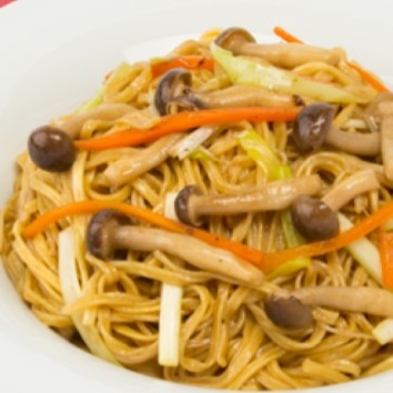 鮮雜菌乾燒伊麵