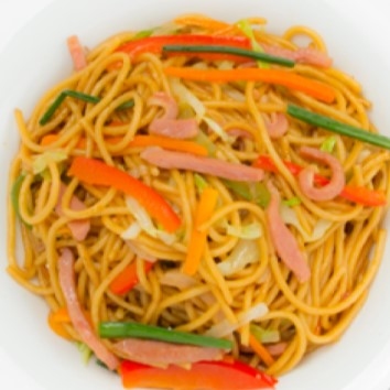 蒜香煙鴨胸炒意粉