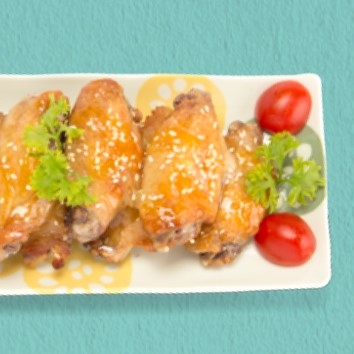 柚子蜜糖雞中翼