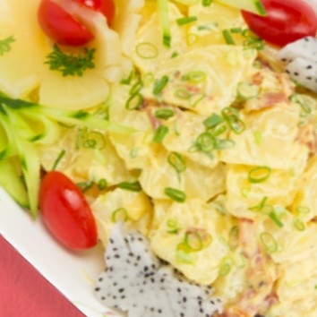 英式薯仔煙肉沙律