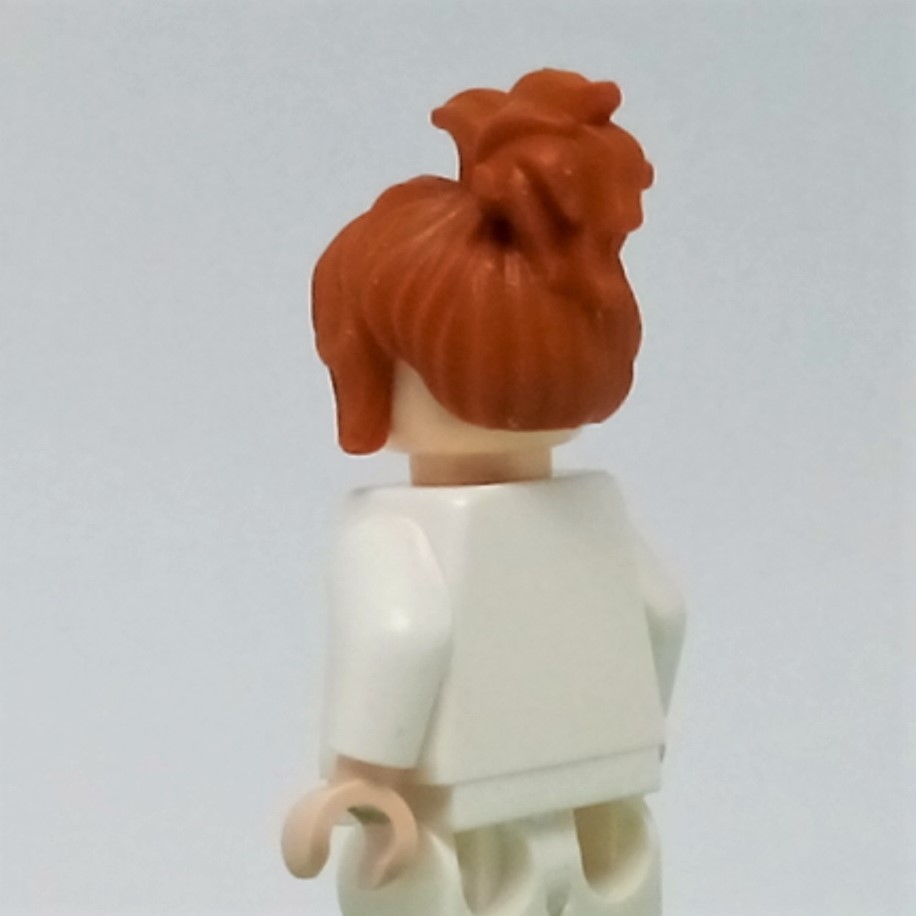 95326 Hair Female Messy with Swept-up Ponytail, Side Bangs and Clip