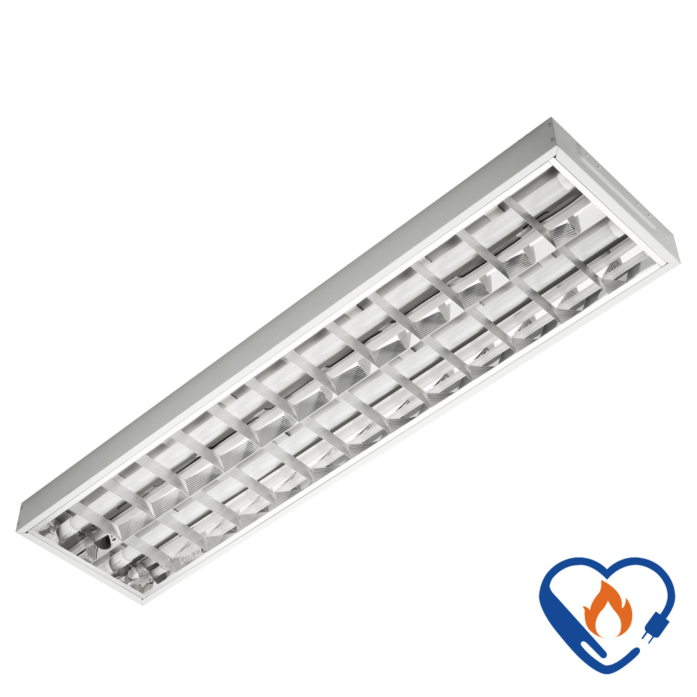 節能標章燈具 4尺2燈節標教室(有洞) 28W 汰換補助